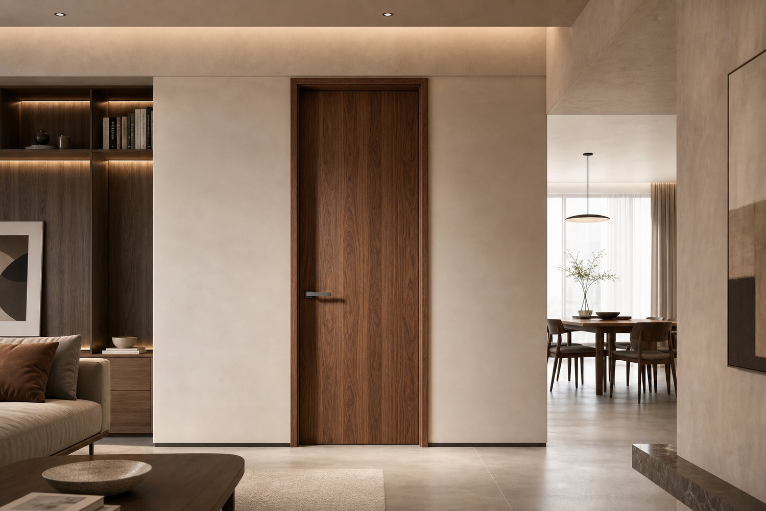 Custom metal door product reference from Alla Gold Nest factory range