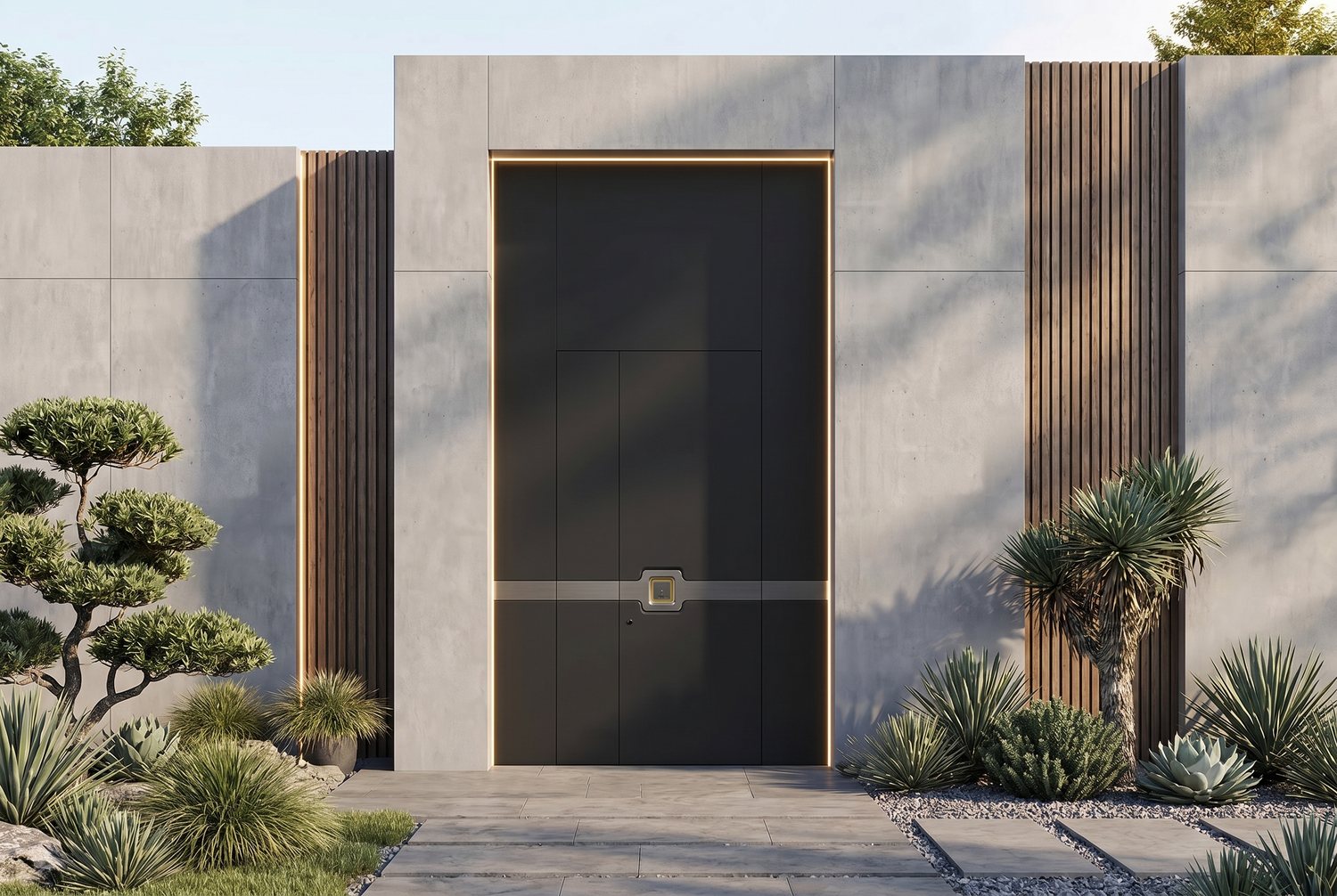 Custom Metal Entrance Doors image 3