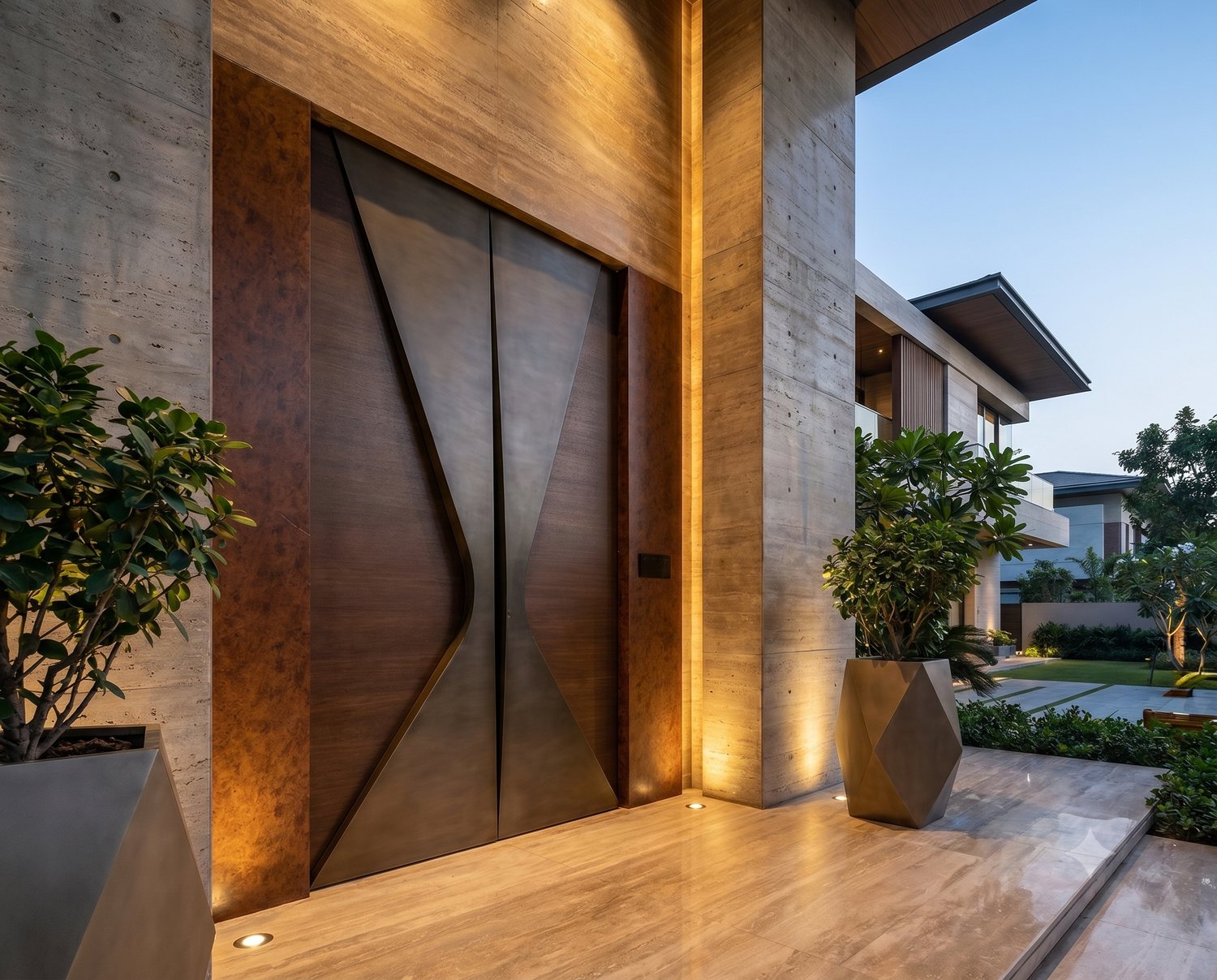 Custom Metal Entrance Doors gallery image 7