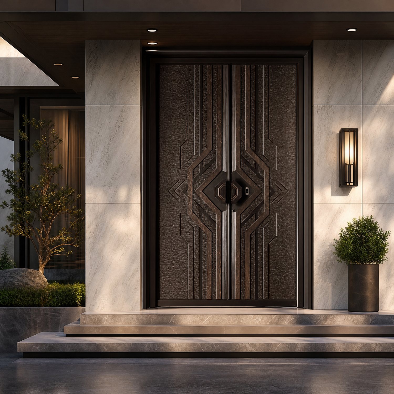 Custom Metal Entrance Doors gallery image 10